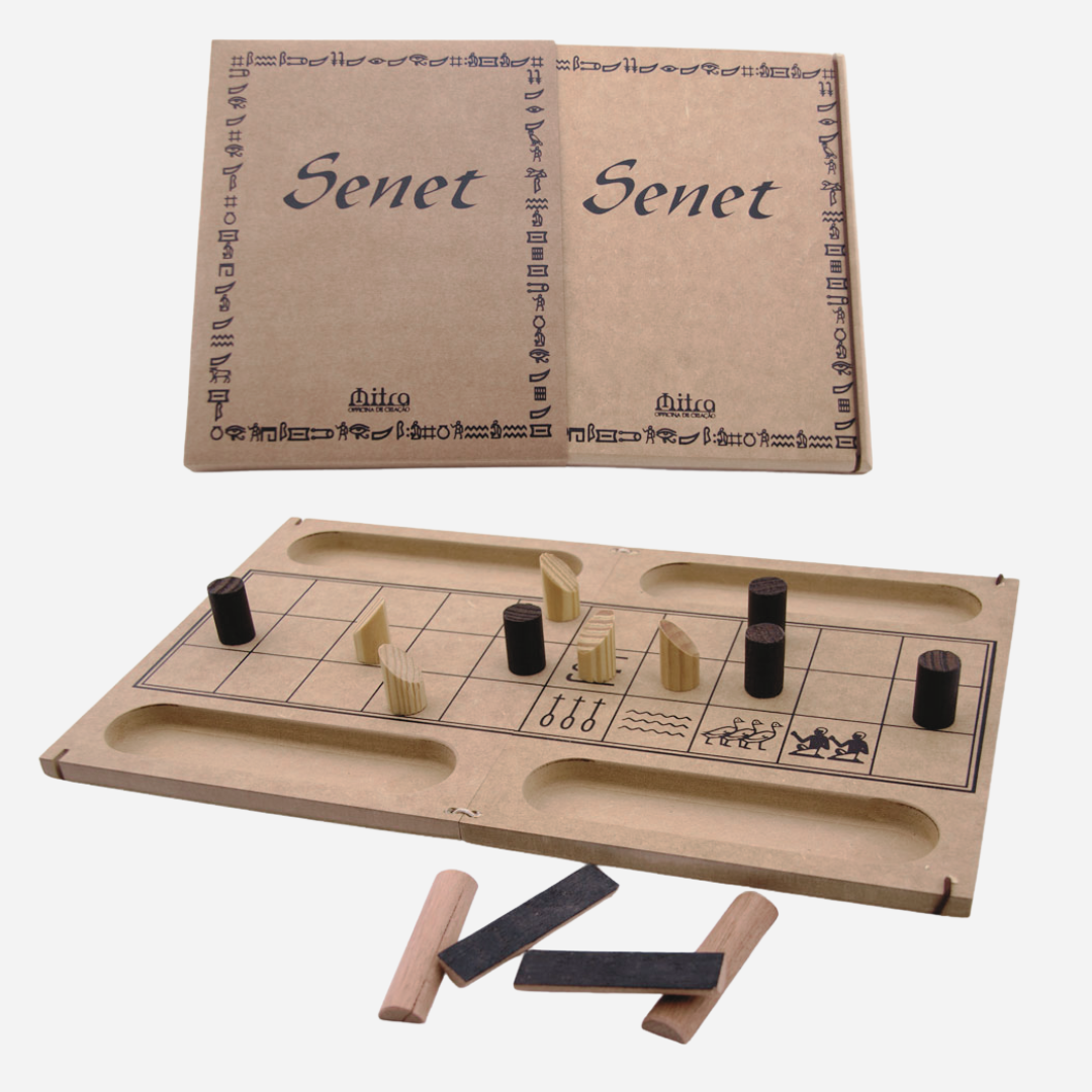 Senet - um antigo jogo de tabuleiro egípcio