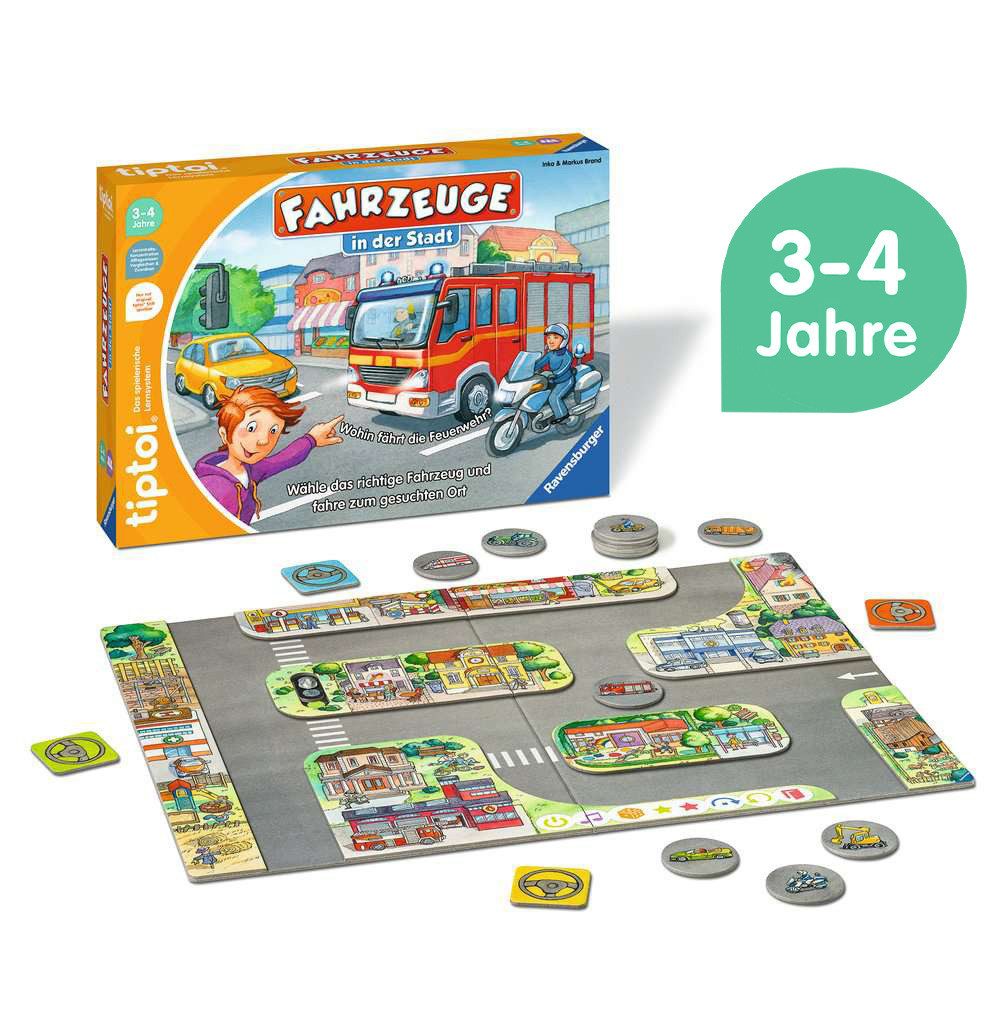 tiptoi® Fahrzeuge in der Stadt - ab 3 Jahre