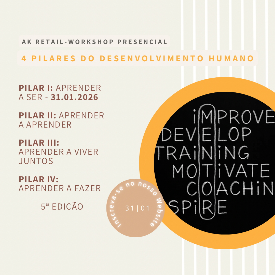 In-person workshop: The 4 pillars of human development. Pillar I - Learning to be, Module 1: Redefining paths