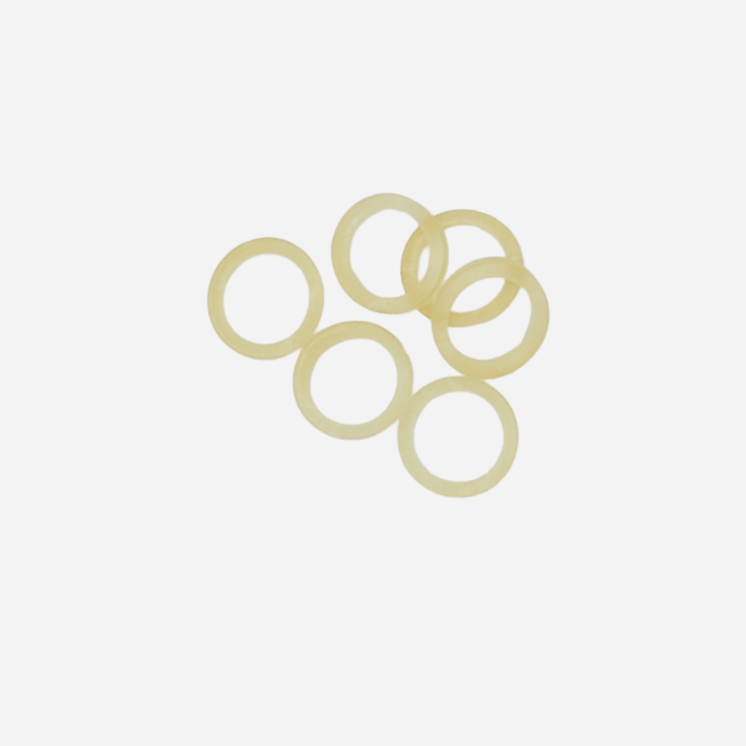 Myo rubber rings 5/16", pack of 100 in various thicknesses