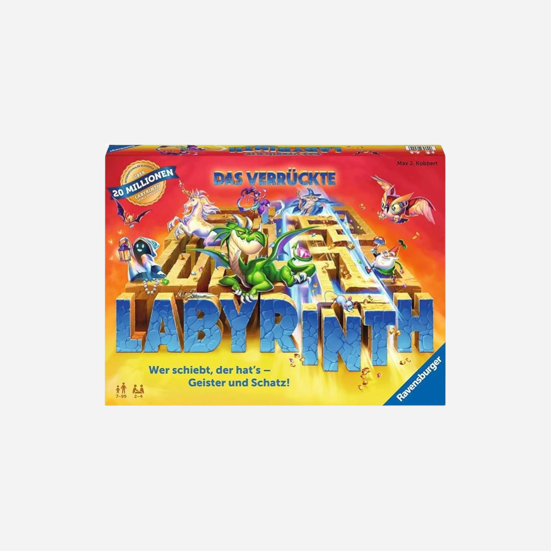 Ravensburger Family Game 26955 - The Crazy Labyrinth - Classic for 2-4 people