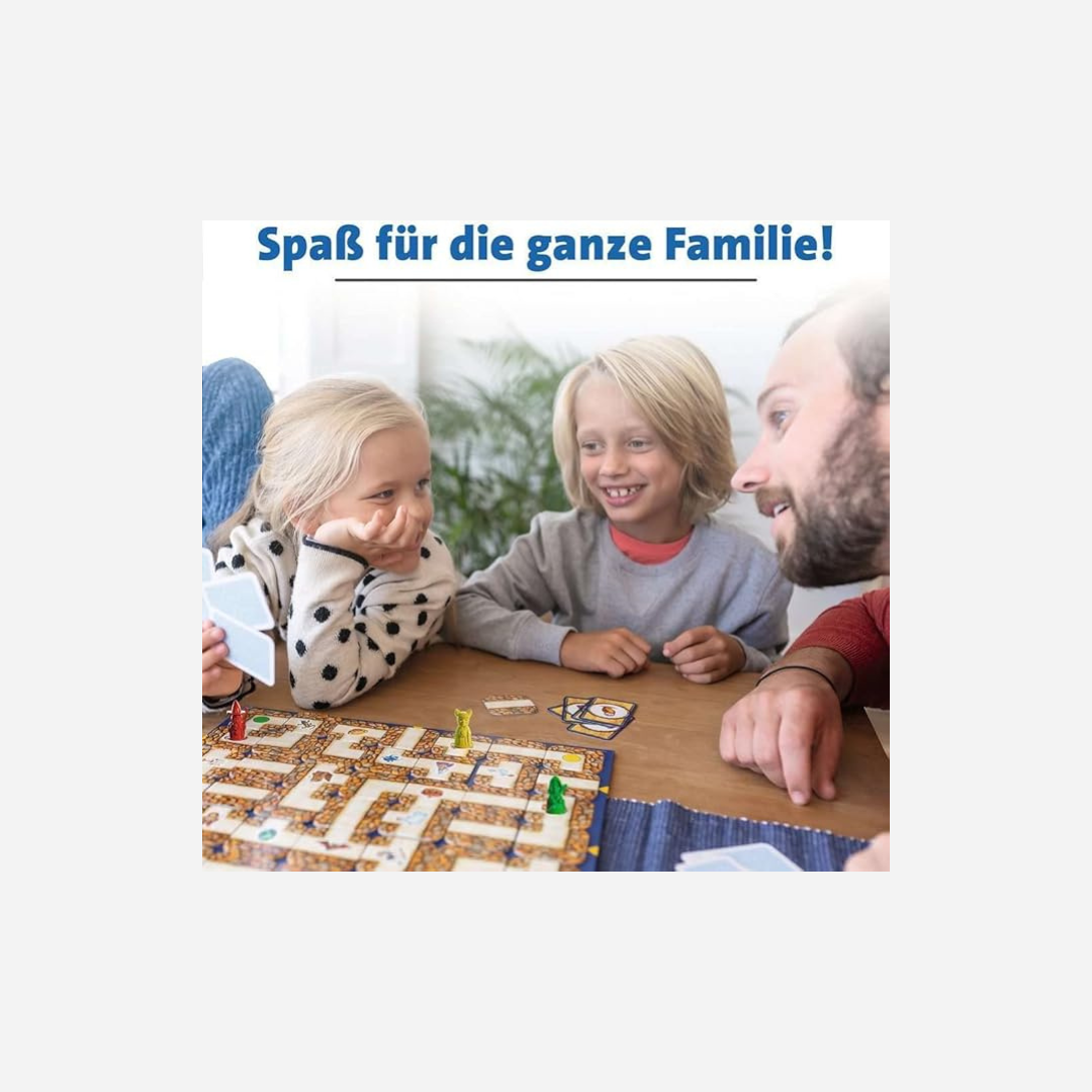 Ravensburger Family Game 26955 - The Crazy Labyrinth - Classic for 2-4 people
