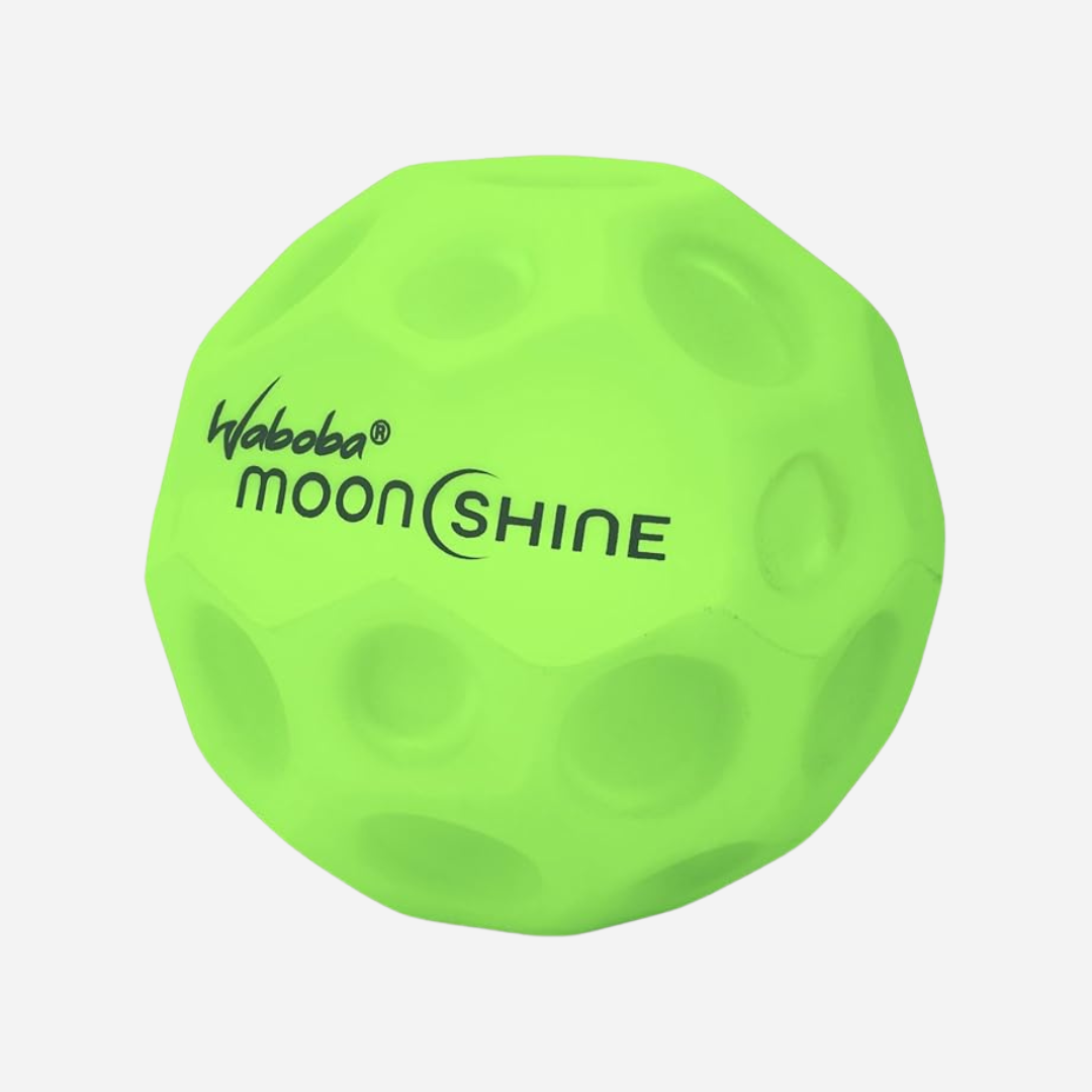 Sunflex® x Waboba Moonshine Green | Glowing bounce ball with enormous bounce | For all ages