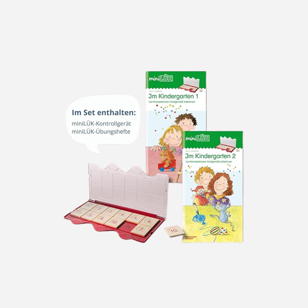 miniLÜK-Set: Im Kindergarten – Lernkompetenzen kindgemäß fördern (Band 4)