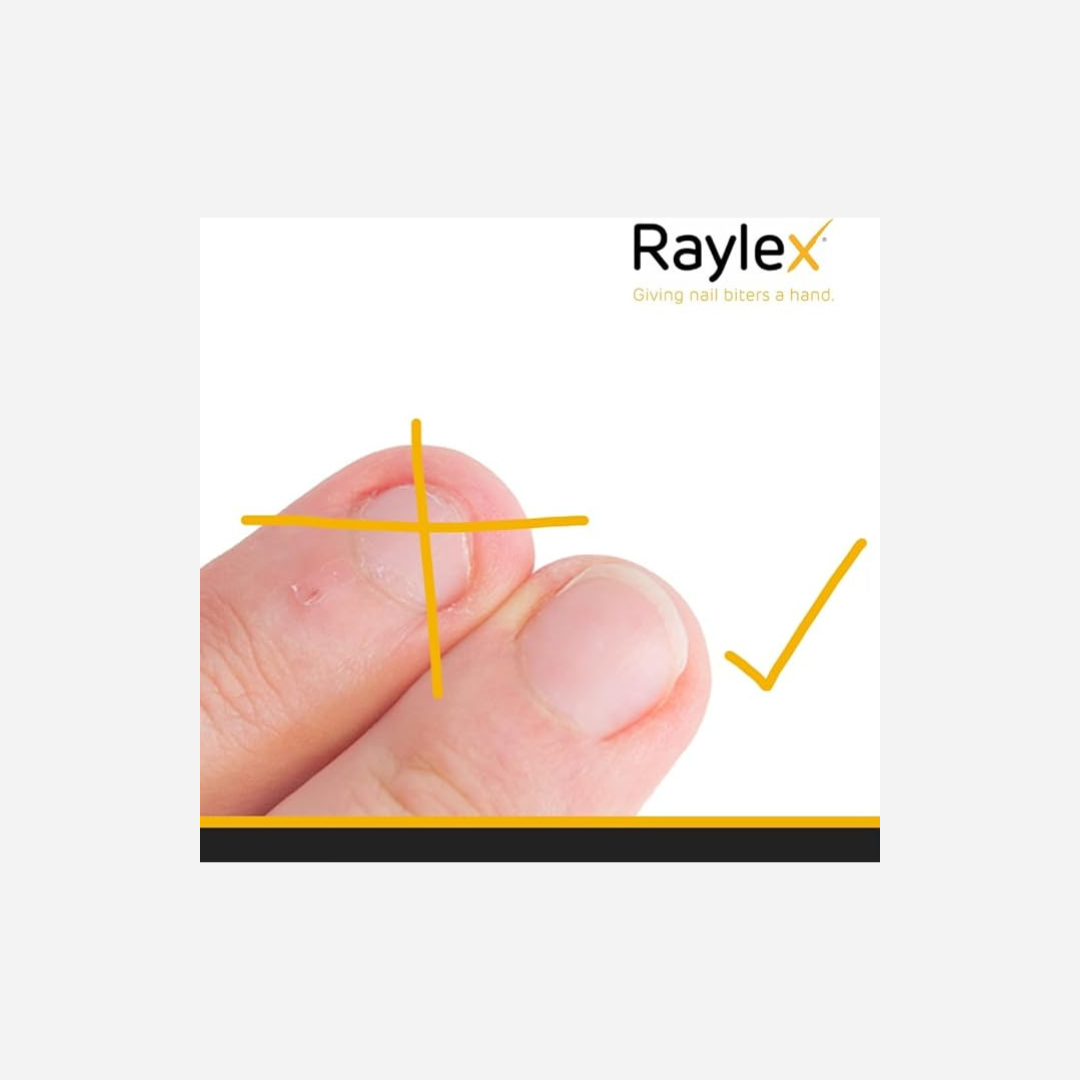 Raylex Anti-Nail Biting Pen – Stops nail biting with bitter citrus flavor for children from 3 and adults
