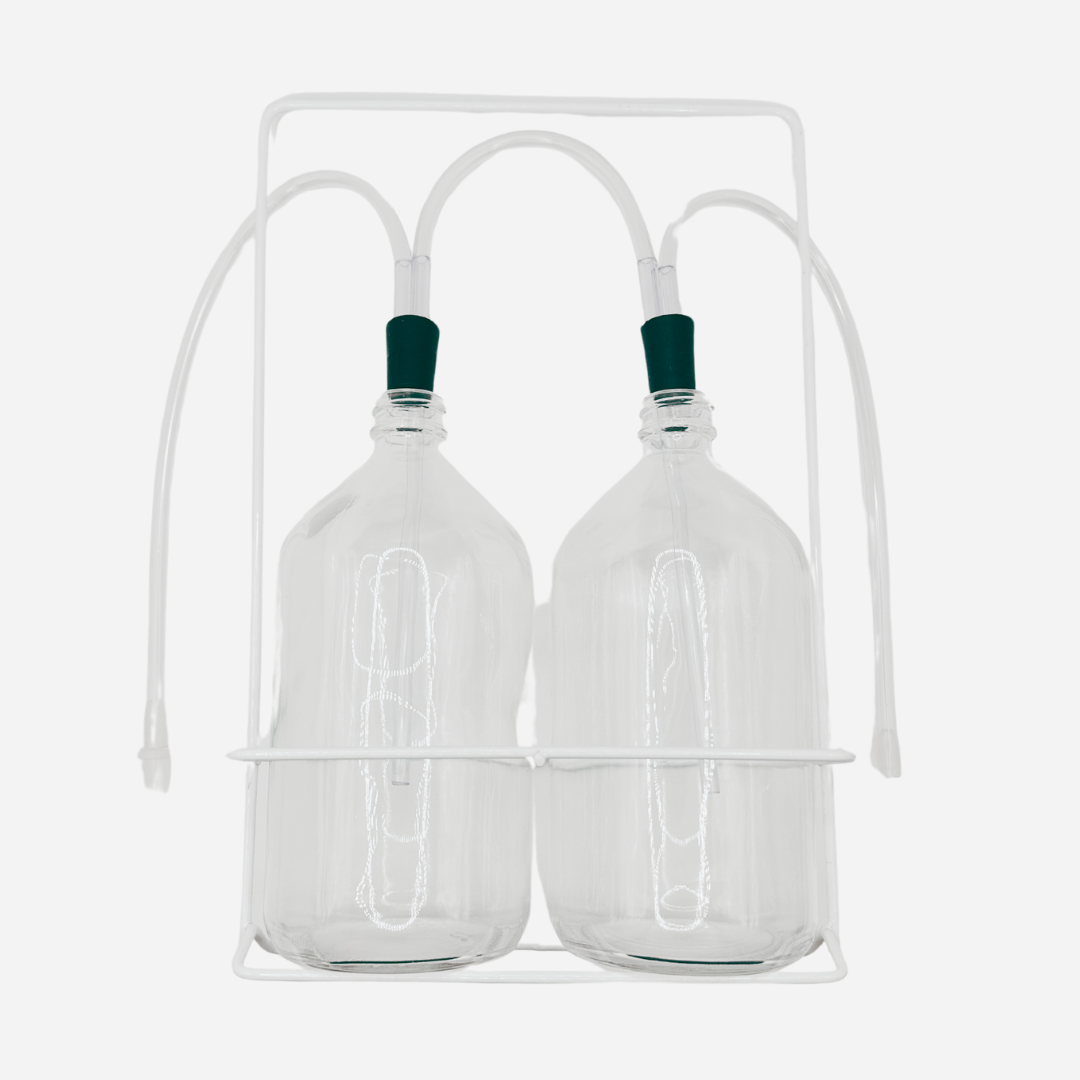 Saug- und Blasflasche