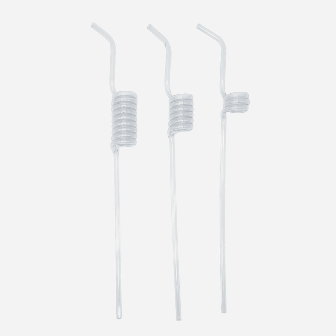 Canudos em espiral