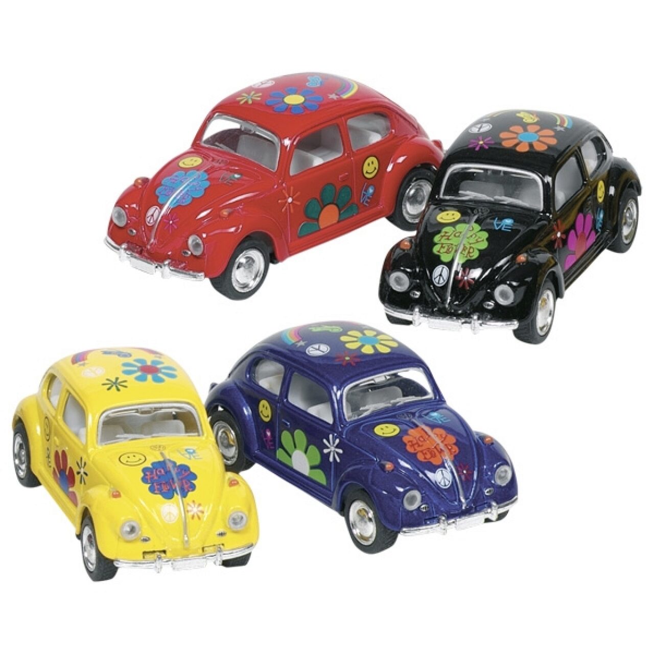 Goki Volkswagen Käfer mit Druck Spielzeugauto