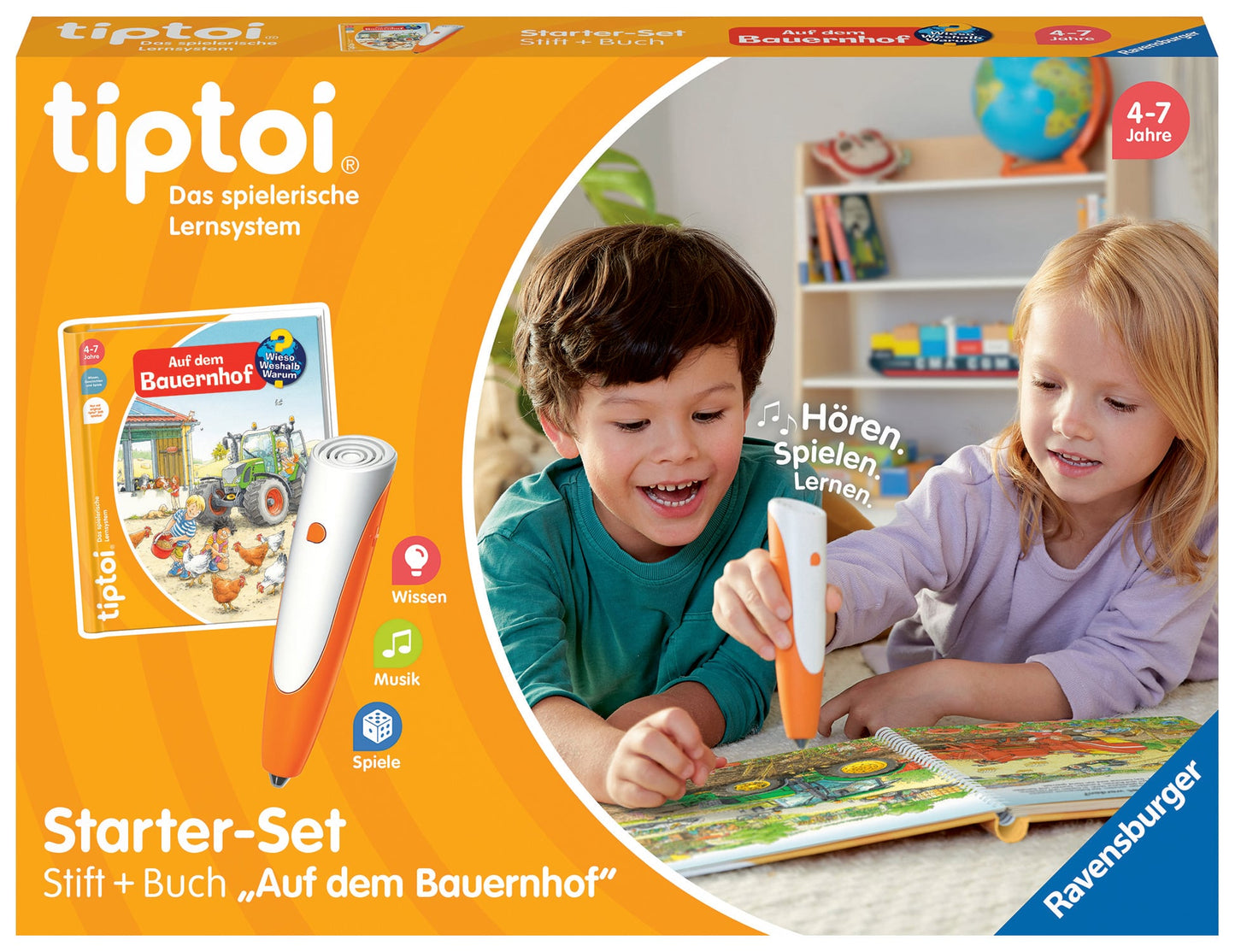tiptoi® Starter-Set: Stift und Bauernhof-Buch - ab 4 Jahre