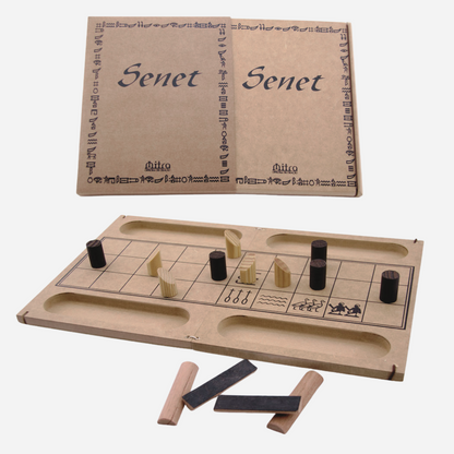 Senet - ein antikes ägyptisches Brettspiel