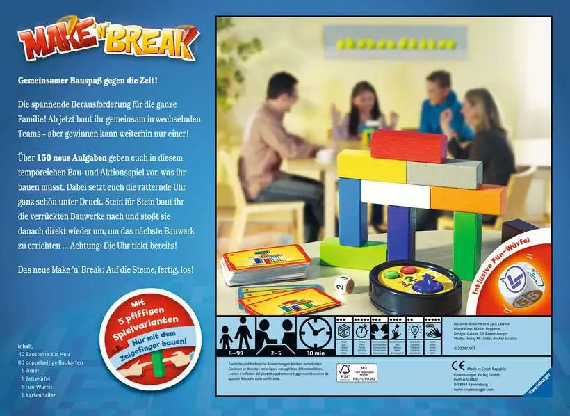 Make 'n' Break - Gesellschaftsspiel & Brettspiel ab 8 Jahre