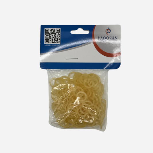 Myo-Gummiringe 5/16", Packung mit 100 Stück ohne Geschmack