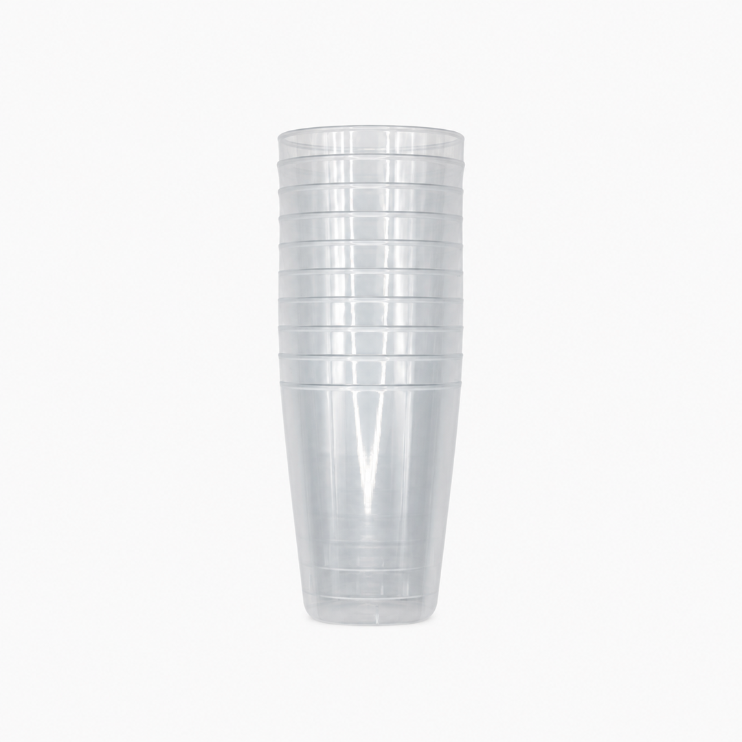 Übungsbecher für Mundmotorik & Padovan-Therapie – Transparent (40 ml)