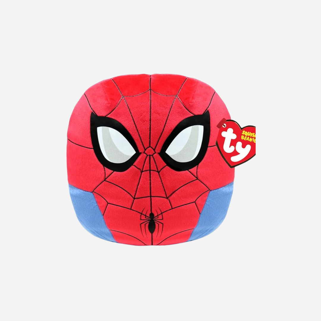 Ty Spiderman Squishy Beanie - brinquedo macio de 25 cm para fãs da Marvel