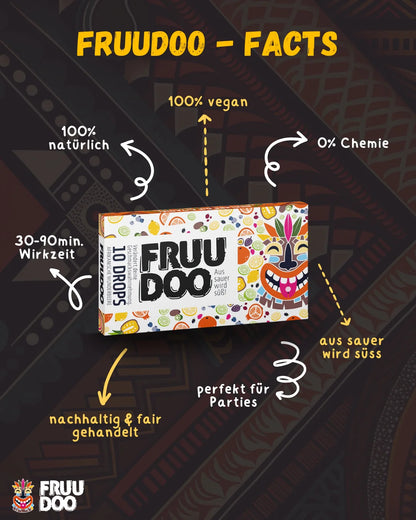 Eine Packung Fruudoo Wunderbeere - 10 magische Drops