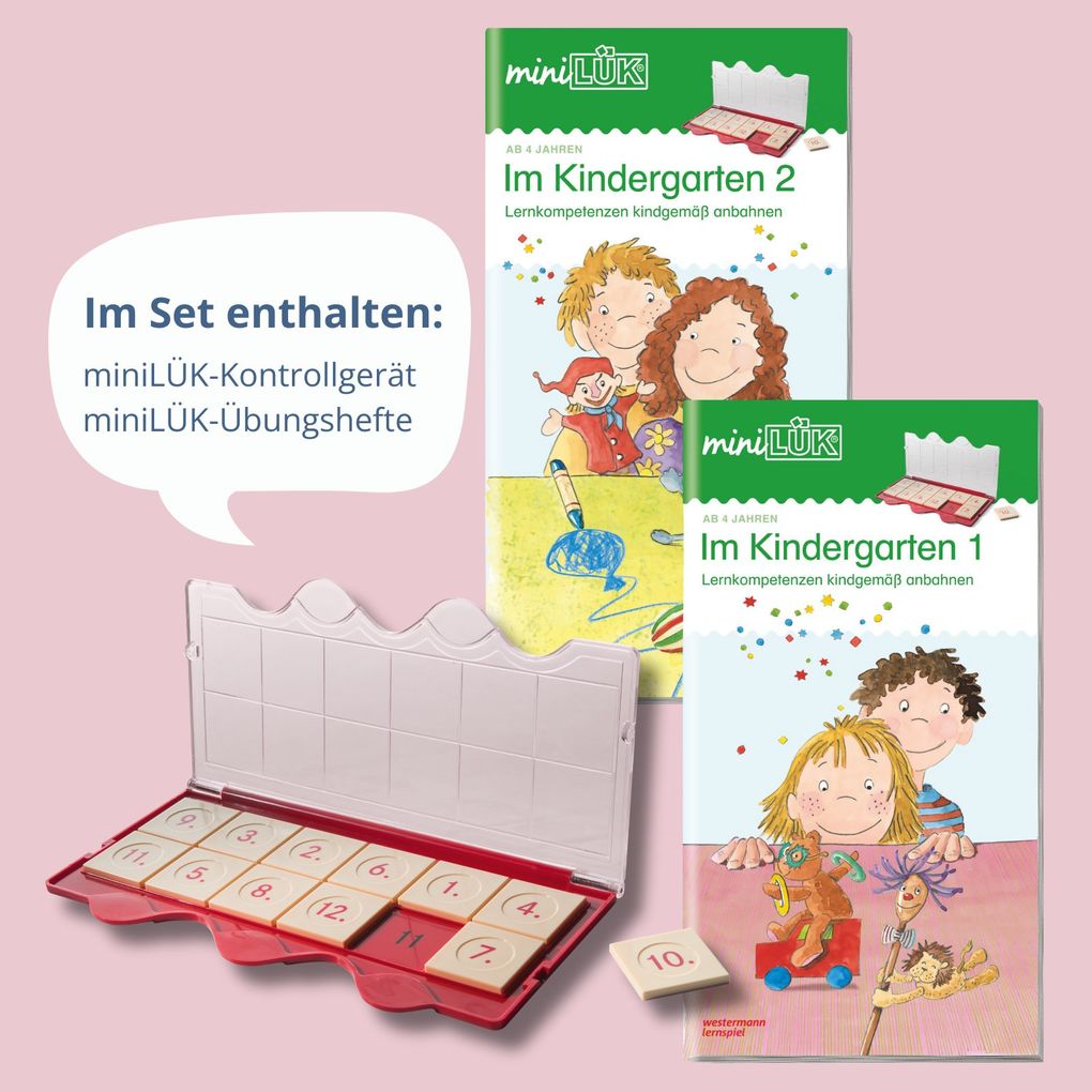 MiniLÜK-Set. Im Kindergarten
