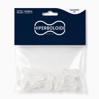 Padovan® Hiperbolóides Tamanhos variados – Pacote com 10 unidades
