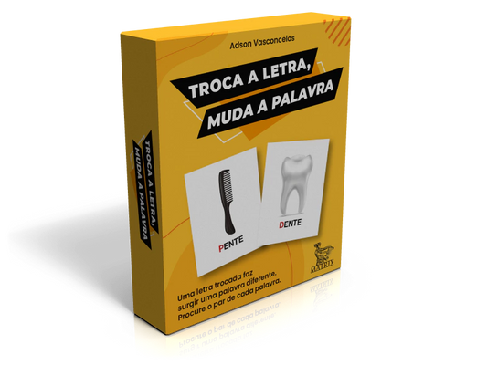 Troca a letra, muda a palavra